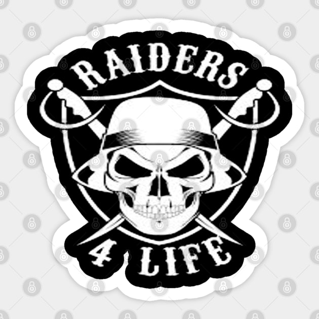 RAIDERS Sticker by STAR SHOP